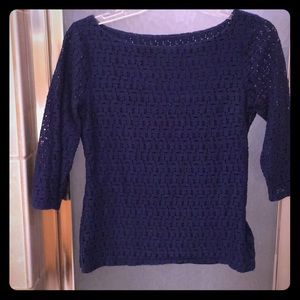 Banana Republic navy top